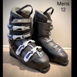 Mens Salomon Ski Boots Size 12