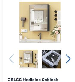 New, MEDICINE CABINET