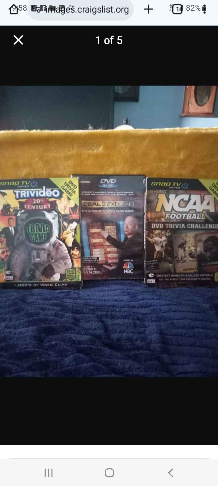 3 DVD TV Games