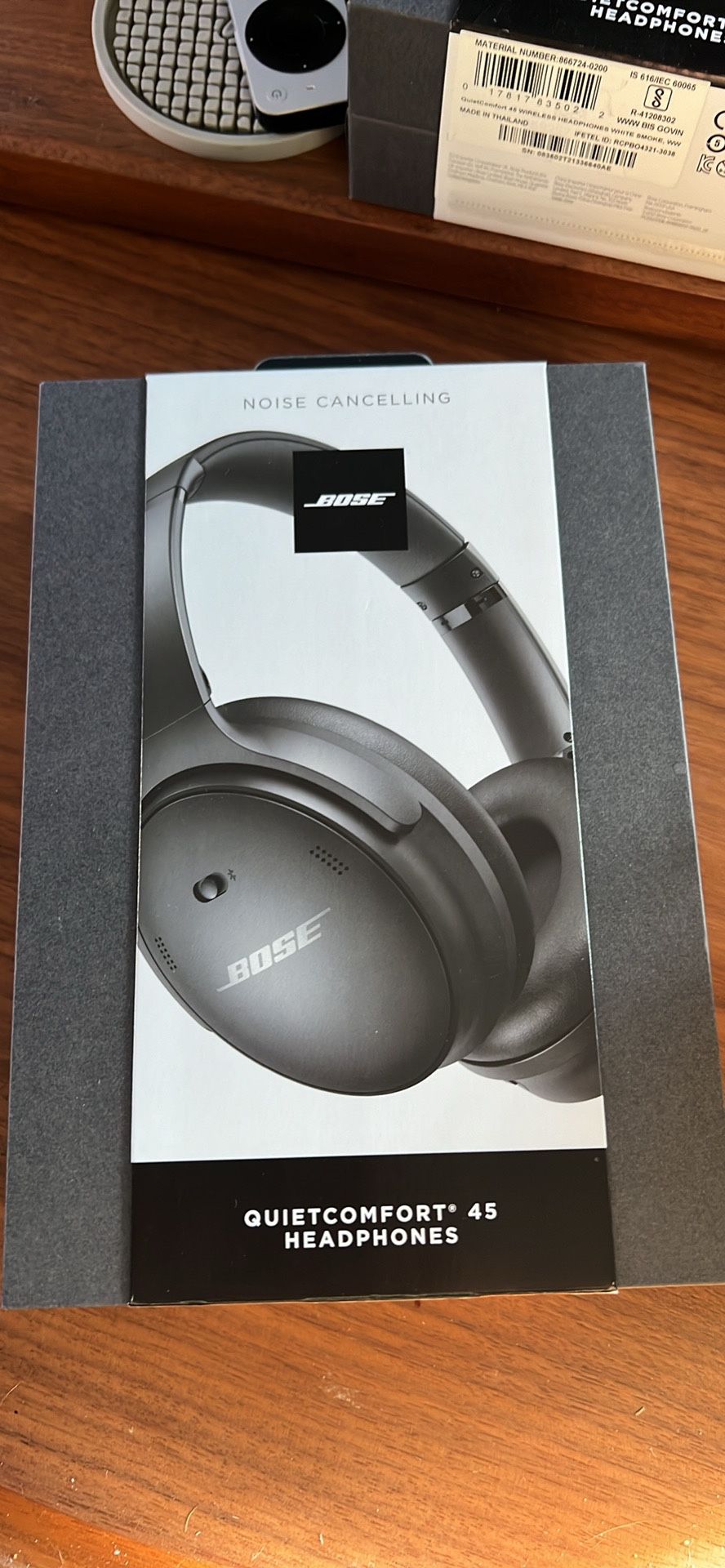 Brand New, Unopened Bose Quietcomfort 45 Wireless Headphones 