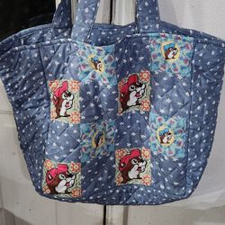 New Blue Buc-ee's Tote Bag 
