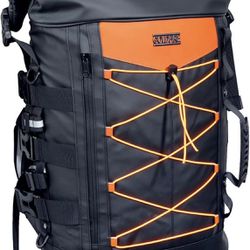 Yolpoco Motorcycle Backpack, Expandable Sissy Bar Bag Tail Bag, Men Women Expandable Motorcycle Travel Luggage Bag