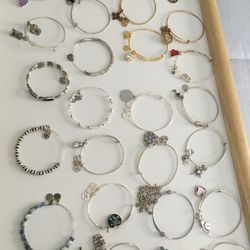 Wine Charm Bracelets And Alex and ANI BRACELETS 