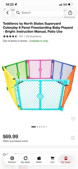 Toddleroo baby playard