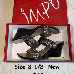 Ladies Wedge Sandals 2 pairs