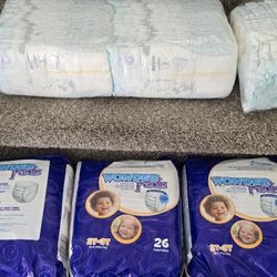 Diapers #3  and 2t Take all For $20