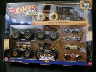 Hot Wheels Bigfoot 50th Anniversary Set