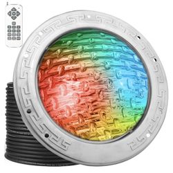 10 Inch Led Pool Lights for Inground Pool 120V, 35W (300-400W Equivalent), Remote Control RGB Color Changing Pool Light, IP68 Waterproof Pool Underwat