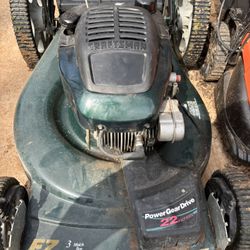 2 lawnmowers for sale