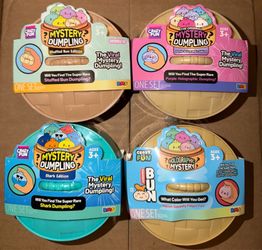 Crazy Fun RMS Viral The Original Mystery Dumplings Squishy Bun Different Styles 100% Authentic