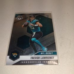 2021 Panini Car 241 Trevor Lawrence Rookie Card
