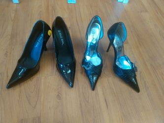 Black heels brand new