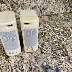 Vintage MIT 600H Computer Speakers - Working