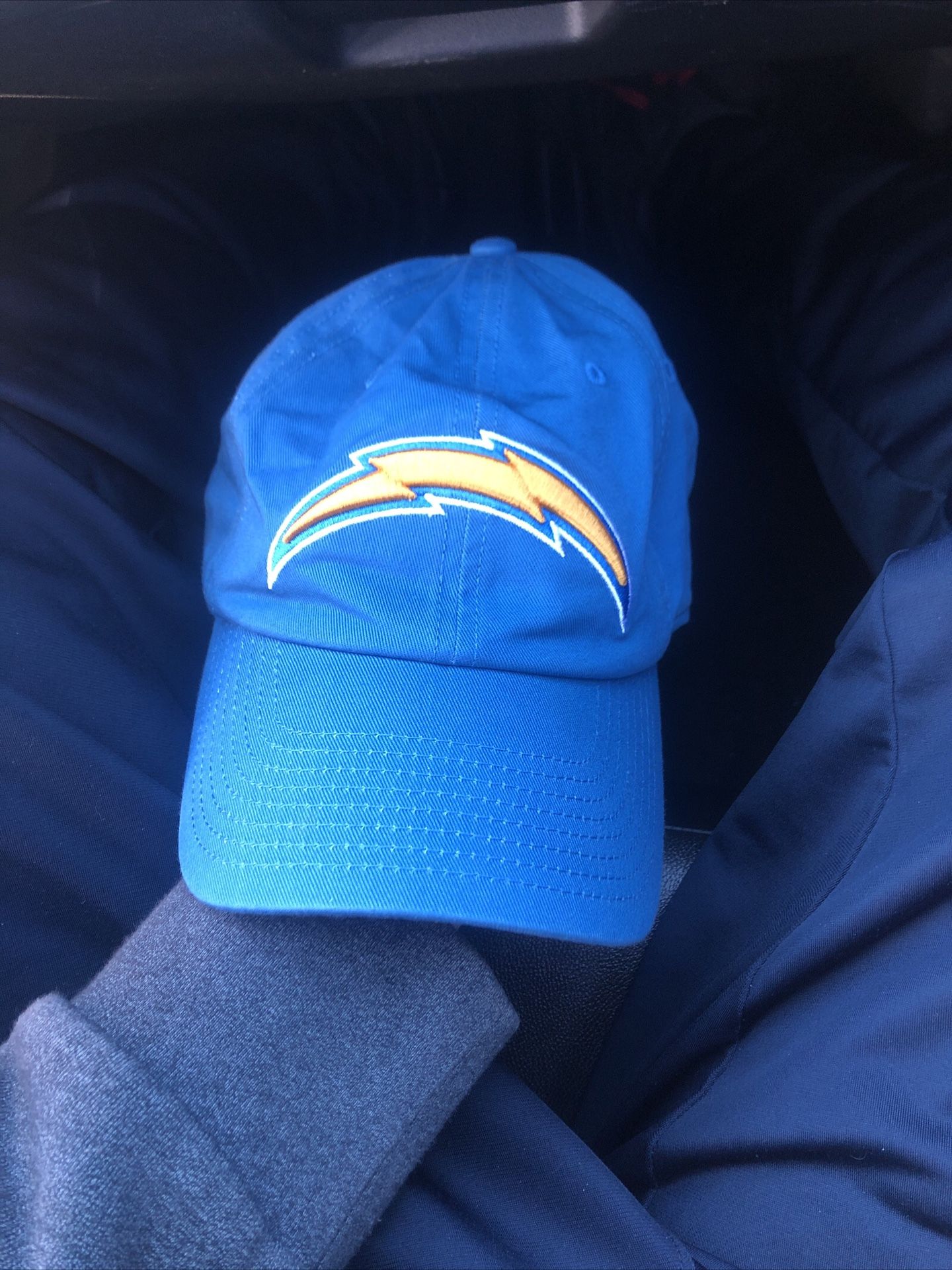 Los Angeles Chargers Hat Cap Blue New Era 9 Twenty Strap Back NFL Football