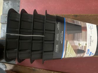 Fall Bed Risers Set Of 4 New 
