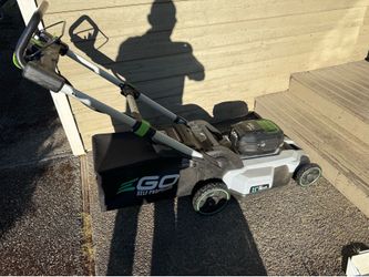 Ego power lawnmower