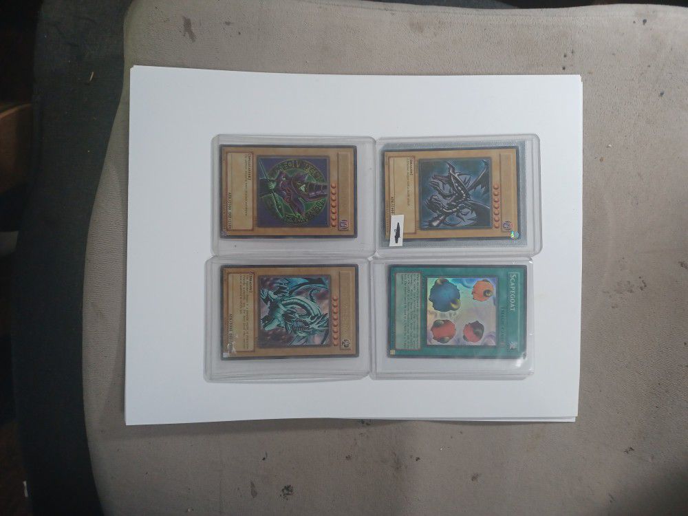 Yu-Gi-Oh Cards, Set of Four