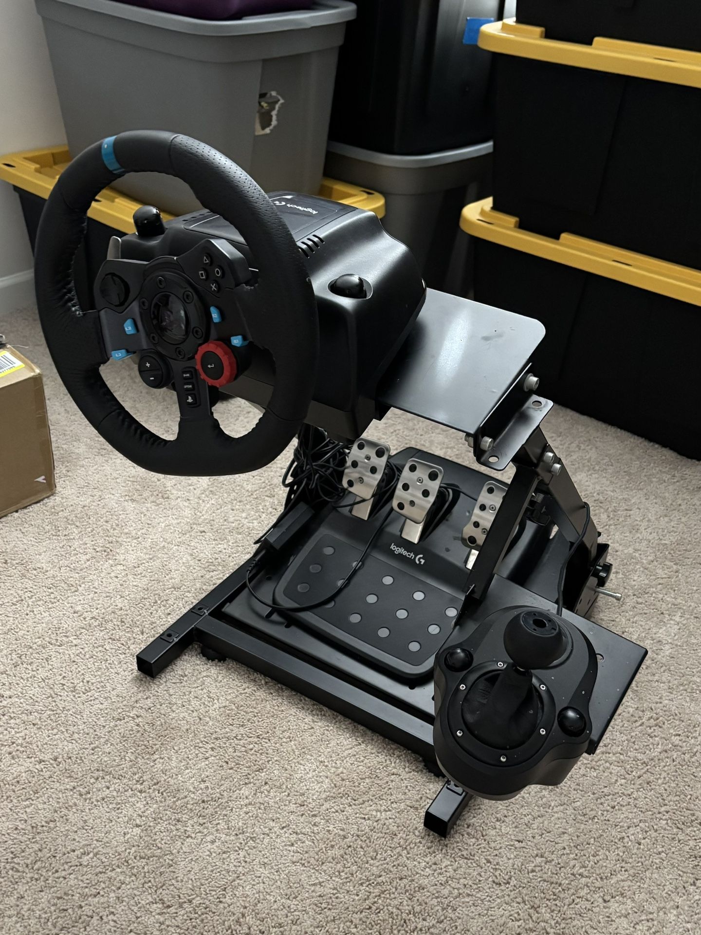 G2 LOGITECH FRAME, STEERING WHEEL, & CLUTCH