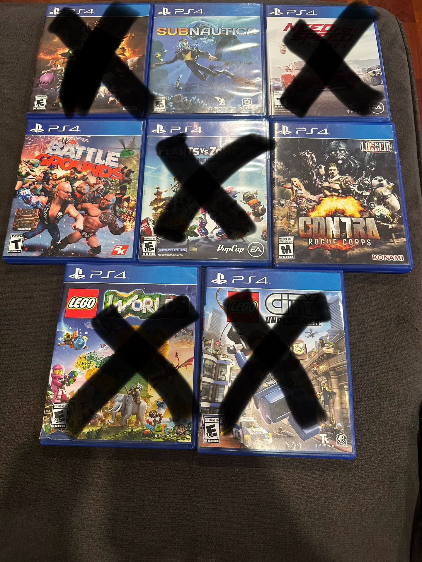 3 Playstation 4 Games