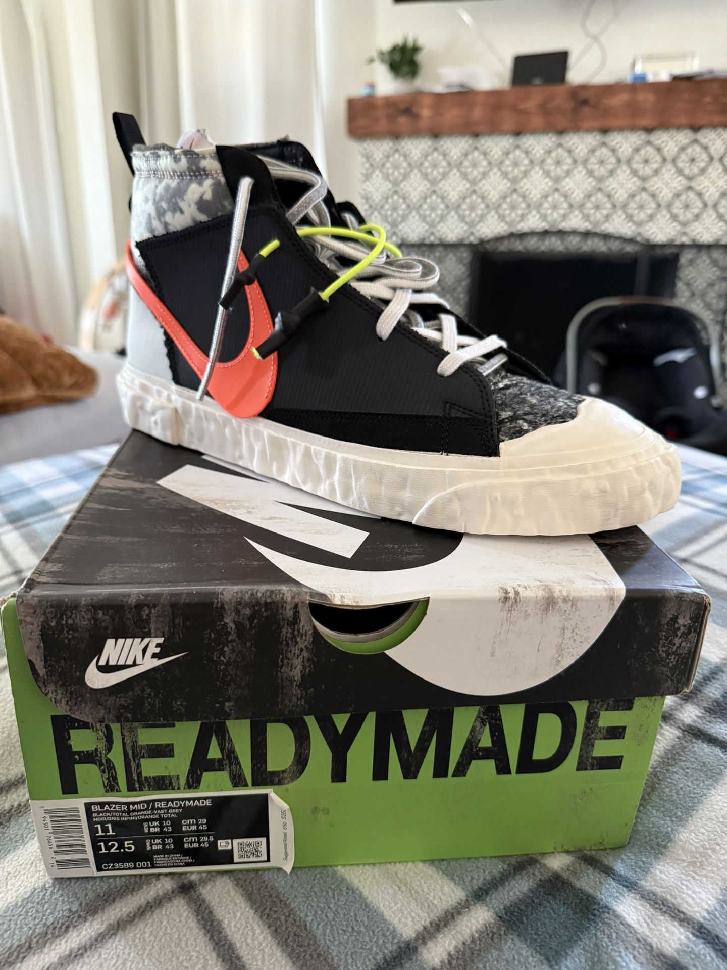 Readymade Blazer Black Camo
