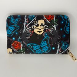 Customized Edward Scissorhands Wallet