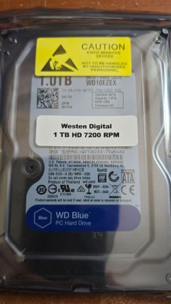 WD Blue 1TB HD