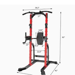 Squats Rack Pull Up Dip Station