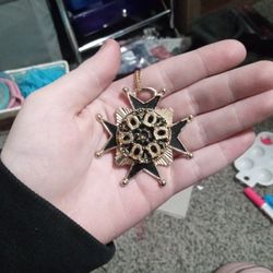 Roman Cross Necklace 