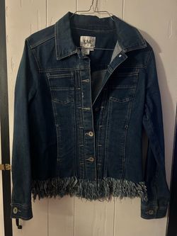 Live a Little Blue jeans jacket size S