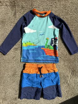 Cat & Jack Boys Swimsuit Set – Size 4T