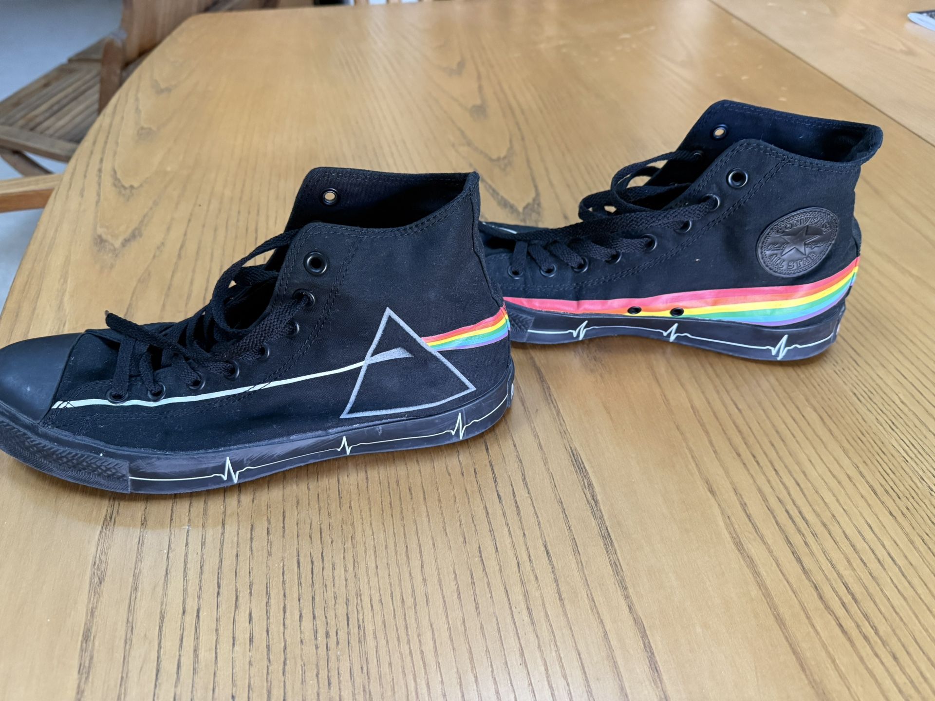 Converse all stars vintage Pink Floyd 2008