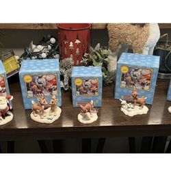 Set Of 5 Rudolph Island Of Misfit Toys Figurines 