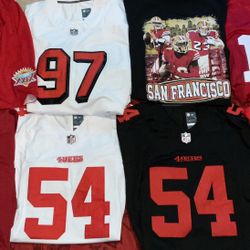 San Francisco 49ers T-Shirt 75th Anniversary NFL Sports Wear NFC Football  Team Adult Mens Size Medium Brand New for Sale in Sacramento, CA - OfferUp