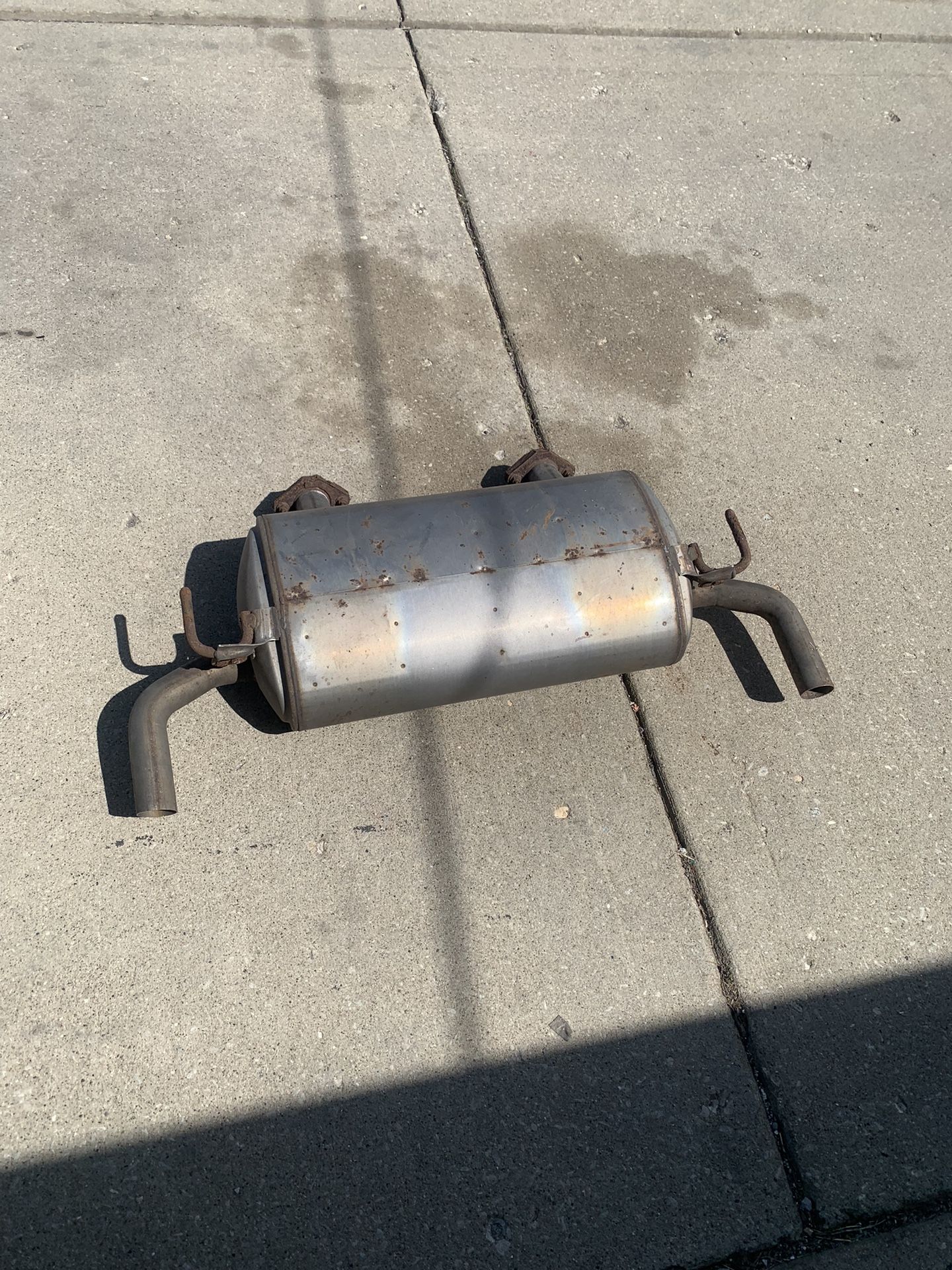2015 Infiniti Q50 stock exhaust