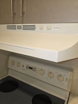 Over stove hood exhaust
