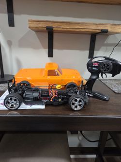 Losi chevy c10 awd drift on road touring car