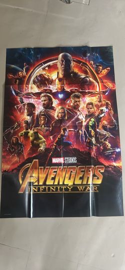 “Official Marvels  Avenger Affinity War Poster “