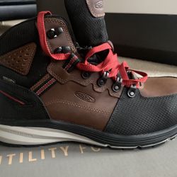 Keen Steel Toe Boots  Size 10 