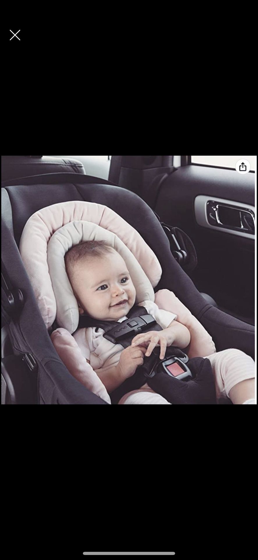 Diono Cuddle Soft 2-in-1 Baby Head Neck Body Support Pillow for Newborn Baby  car seats-open box