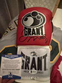 Autographed Boxing Glove