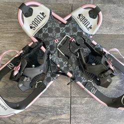 Tubbs Journey Snowshoe Size 25” Black, Pink & Gray