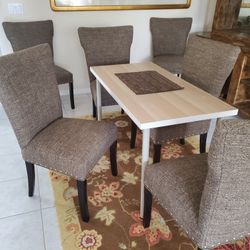 6 Wingback Dining Chairs For Sale