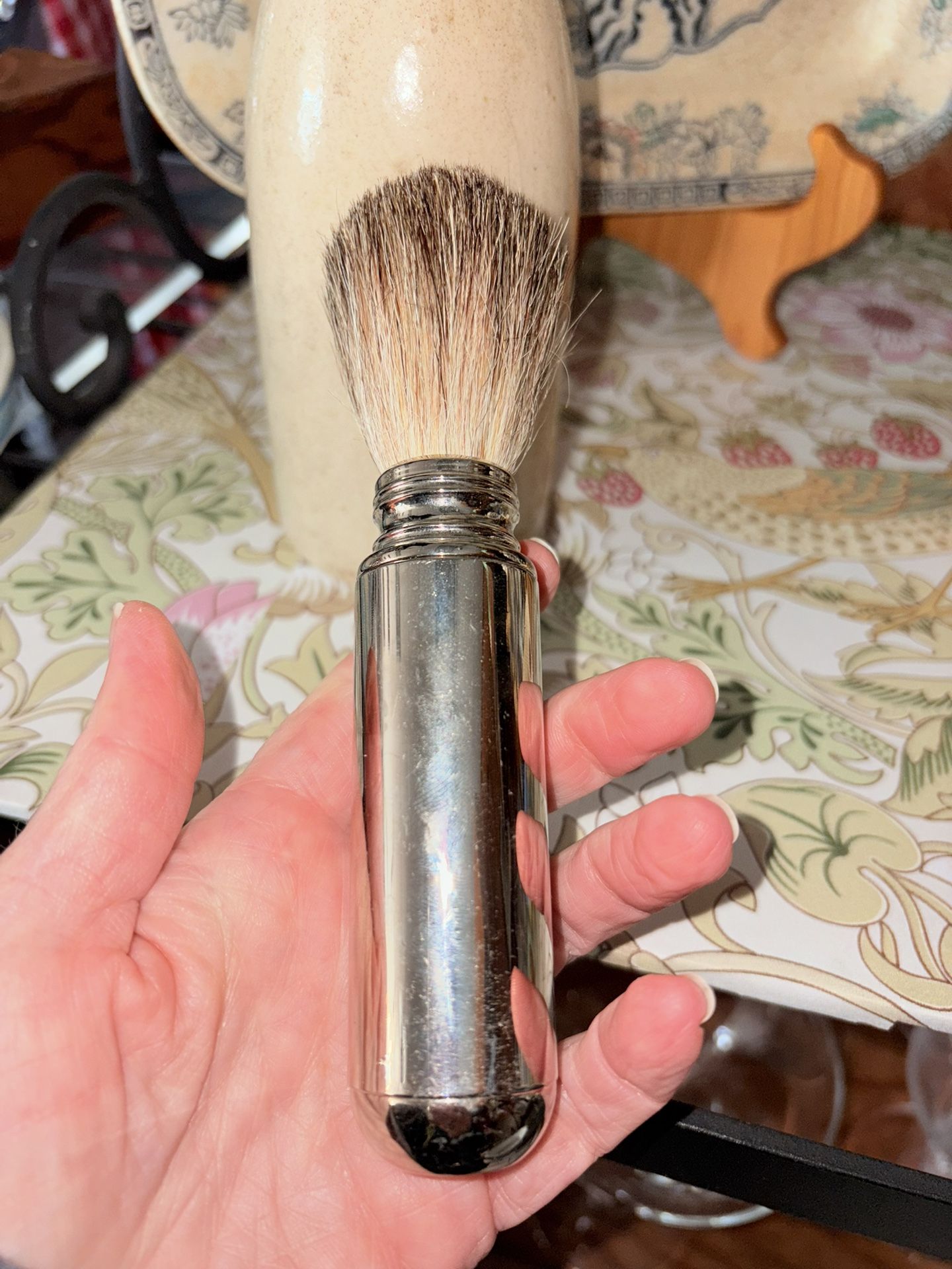 Vintage Badger Hair Shaving Brush 