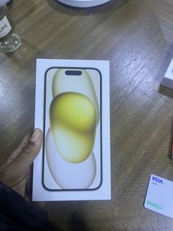 Yellow iPhone 15