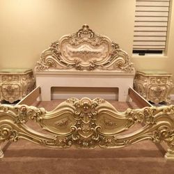 King Size Bedroom Set Rococo Baroque