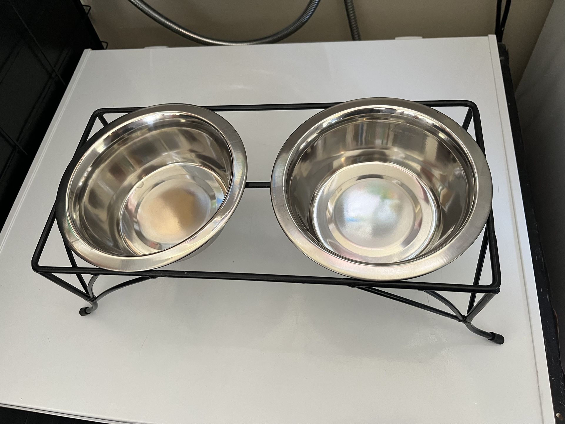 Pet Food Bowls With Stand