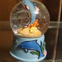 Dolphin Snow Globe