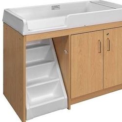 Daycare Changing Table With Steps ..$150 Or Best Offer