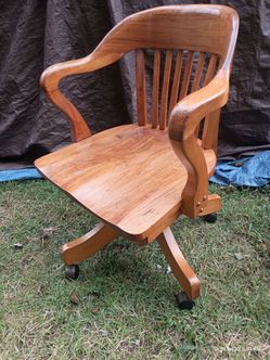 Oak Desk Chair