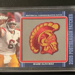 Mark Sanchez USC Patch Rookie Card